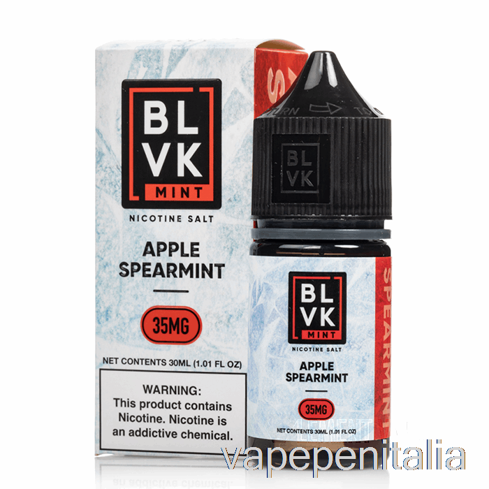 Vape In Italia Menta Verde Mela - Sali Di Menta Blvk - 30ml 50mg